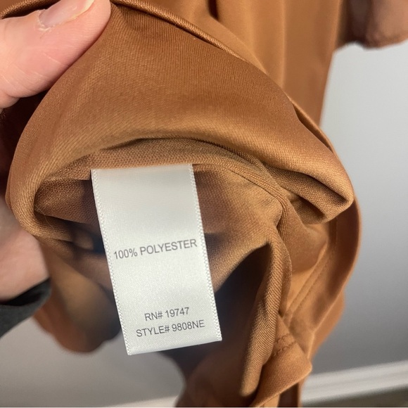 Nine Eight Dress XXXL Rust Brown - Picture 7 of 12